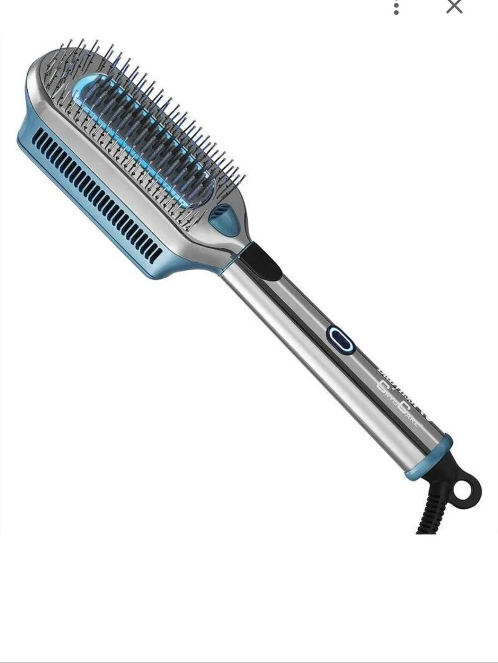 BaByliss Pro CryoCare Cold Brush Hair Tool Cryo Care Brush Cold Therapy EUC